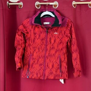 Kids Red Zigzag Jacket